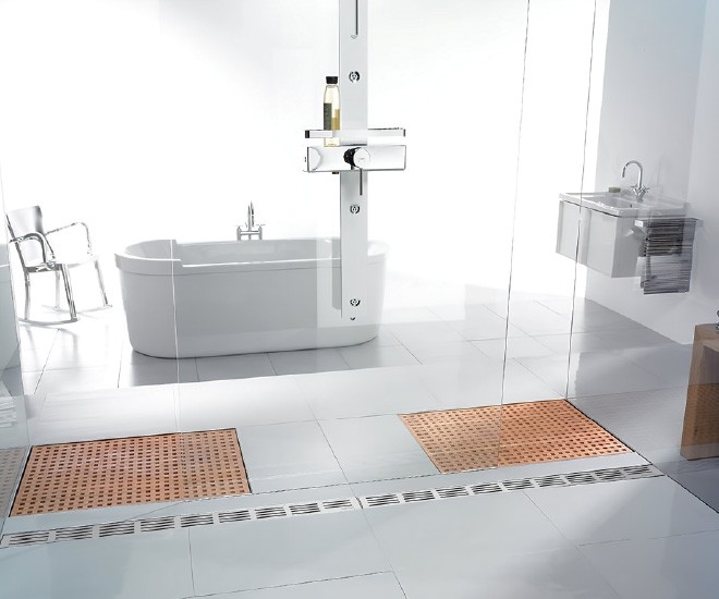 Odtokové sprchové žlaby Concept 50 